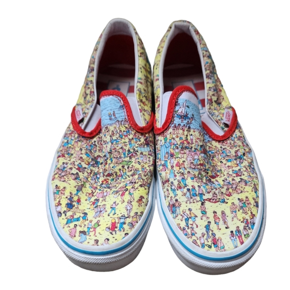 Where's Waldo Vans Sneakers